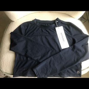 Navy Blue Buffbunny Collection Crop Top